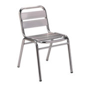Aluminium side chair