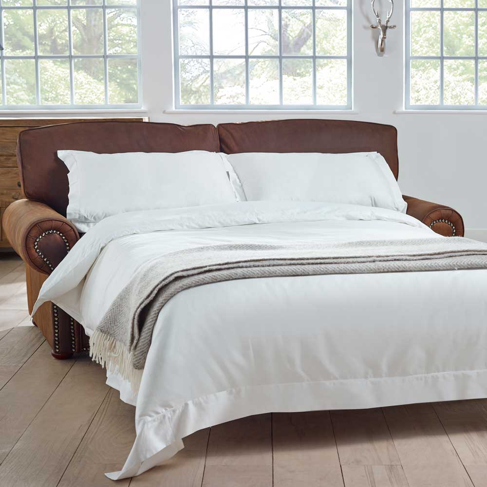 Carmen Traditional Studded 3 Seater Sofa Bed - Image 3