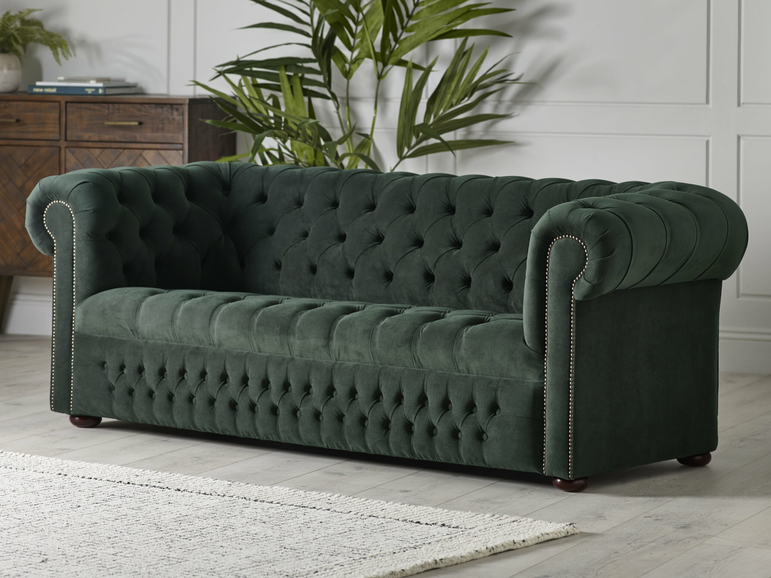 Clarendon Buttoned Seat Sofa - Image 3