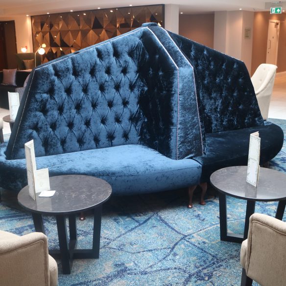 Sloping Back Banquette Seating Bespoke Banquette Seating
