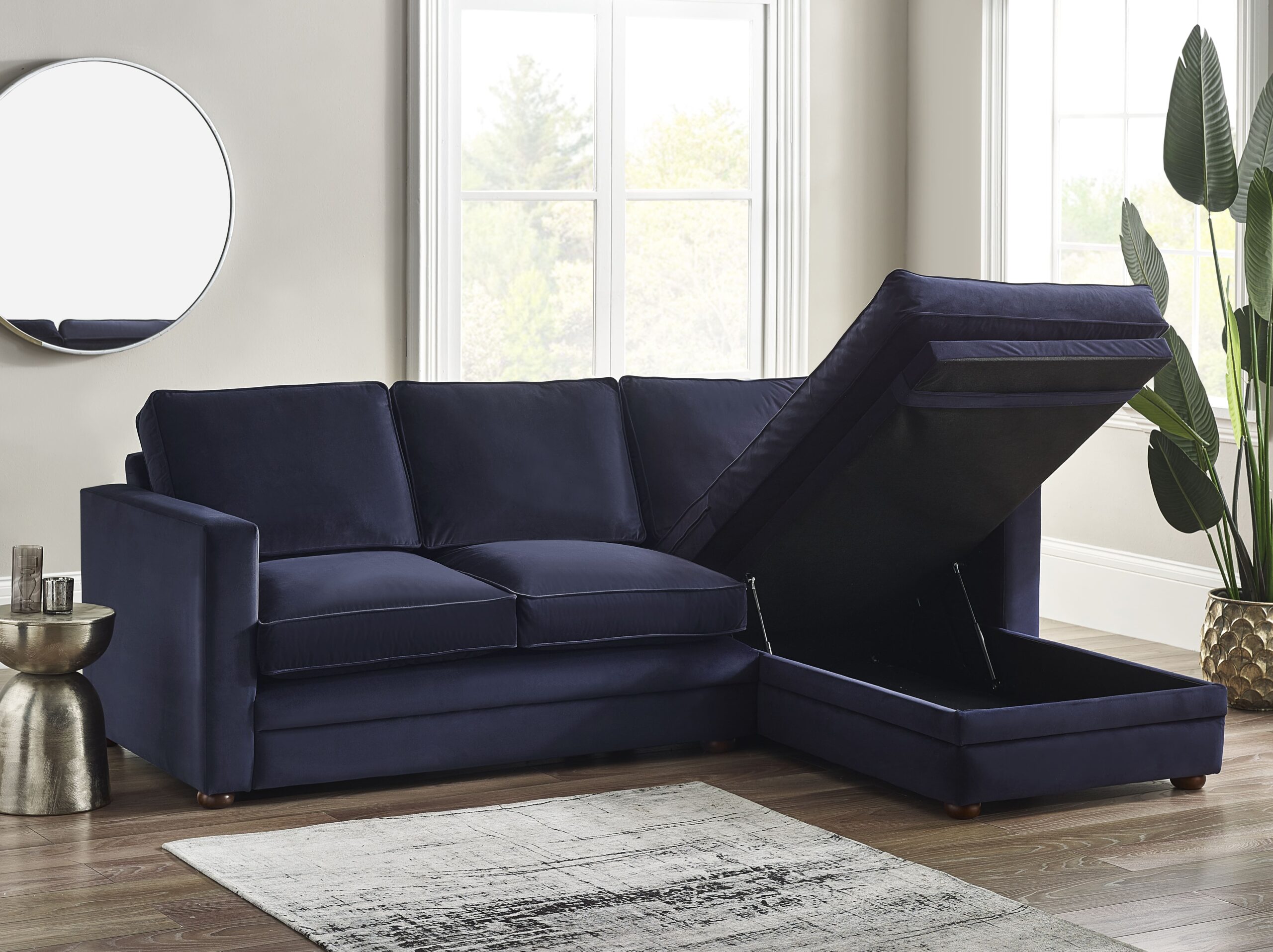 Heather 3.5 Seater Chaise Sofa - Image 3