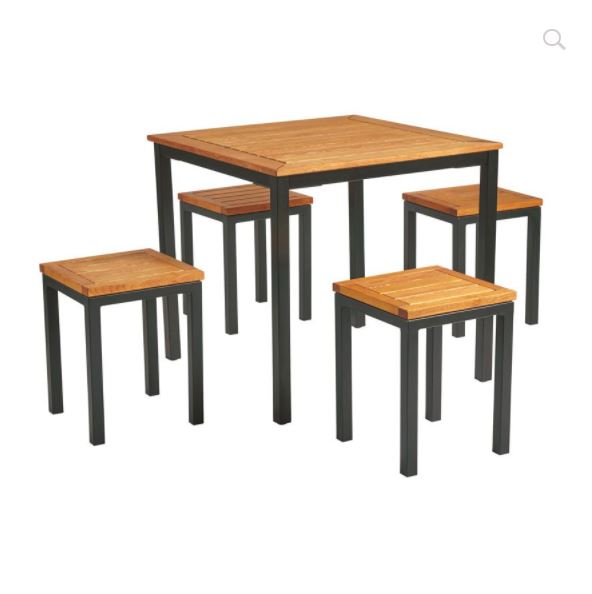 Ice Stool Dining Set - Image 3