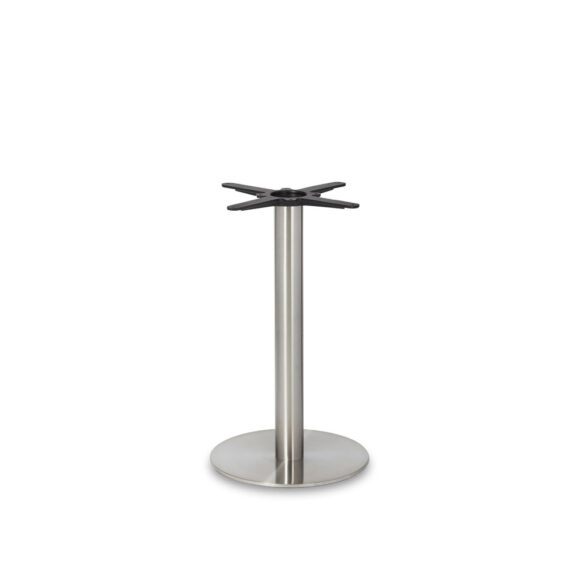 Profile Stainless Round Dining Table Base