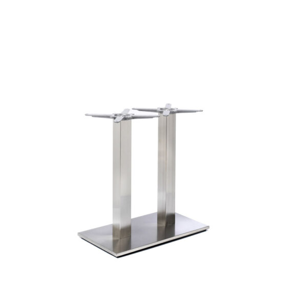 Profile Stainless Twin Dining Profile Stainless Twin Stainless Twin Pedestal