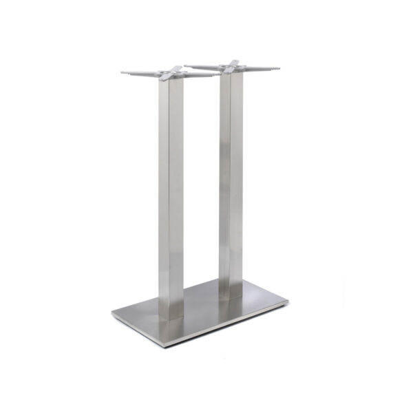 Profile Stainless Twin Poseur Profile Stainless Twin Pedestal Poseur