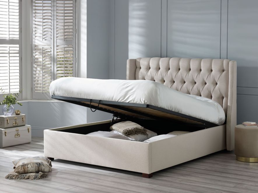 Atwood Luxury Buttoned Bed - Image 4