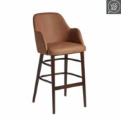 Aztec Brown Bar Stool