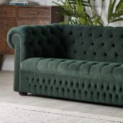 Clarendon Buttoned Seat Sofa