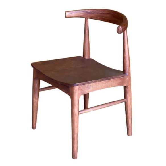 cow horn side chair