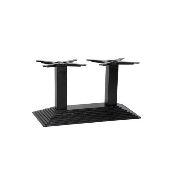 Denton Coffee Twin Pedestal Table Base