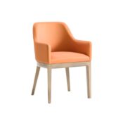 Nancy C Curved Armchair