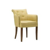 Pearl Buttoned Armchair