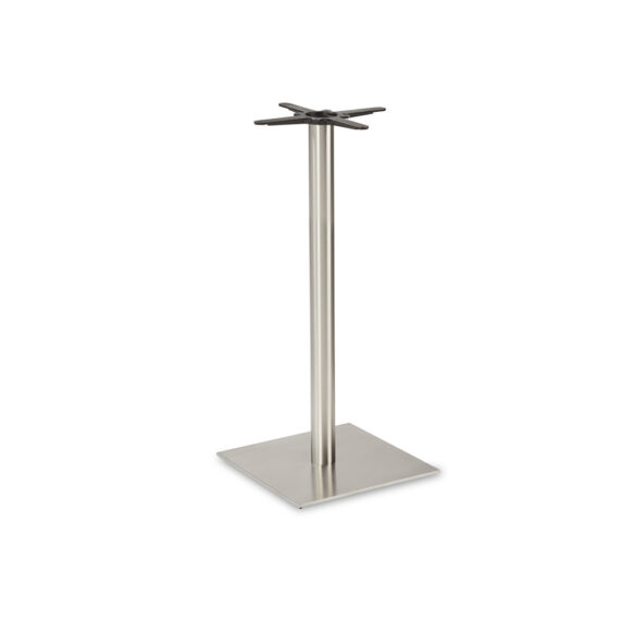 Profile Stainless Large Poseur Profile Stainless Large Poseur Table Base