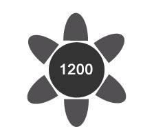 round-1200-6str