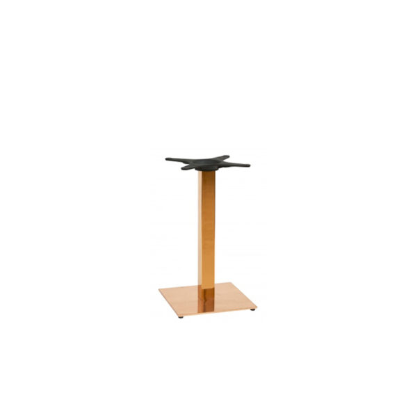 Zeta Square Copper Dining Table Base